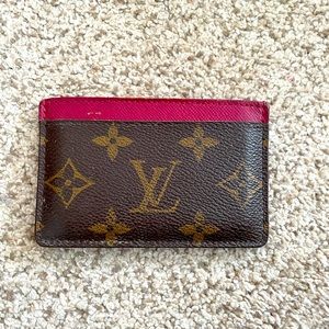 Louis Vuitton Card Holder - Fuchsia